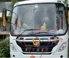 Eicher 32 Seat Bus for Company Staff